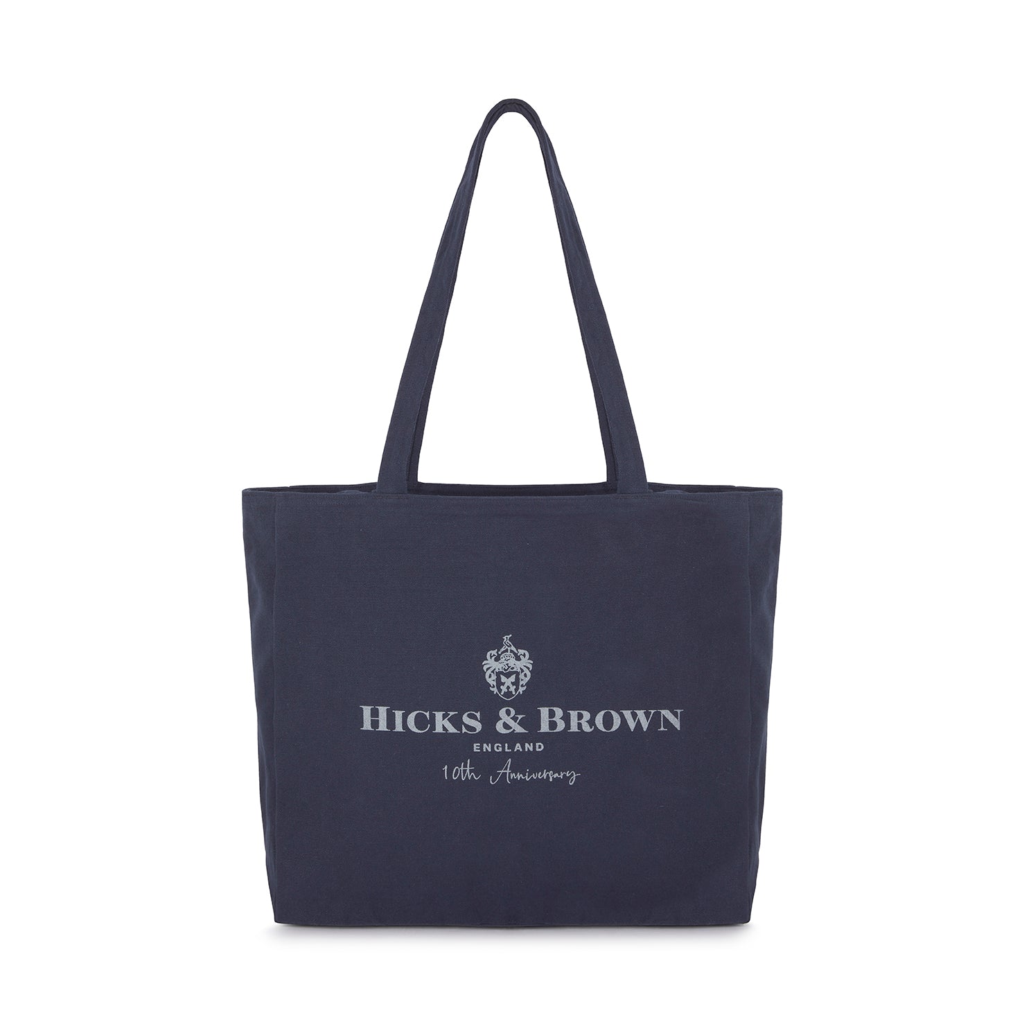 Hicks & Brown 10th Anniversary Navy Weekender Tote Bag