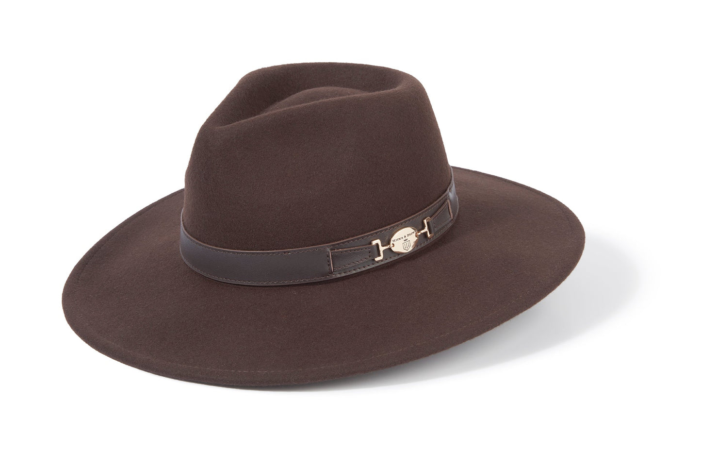 Hicks & Brown Hat Hicks & Brown // Fairfax and Favor: The Halesworth Fedora in Dark Brown