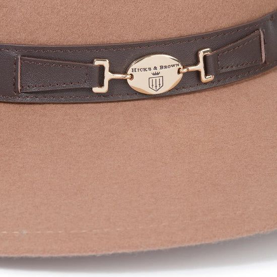 Hicks & Brown Hat Hicks & Brown // Fairfax & Favor: The Halesworth Fedora in Camel