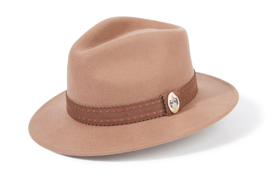 Hicks & Brown Hat Hicks & Brown // Fairfax & Favor: The Waveney Fedora in Camel