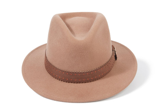 Hicks & Brown Hat Hicks & Brown // Fairfax & Favor: The Waveney Fedora in Camel