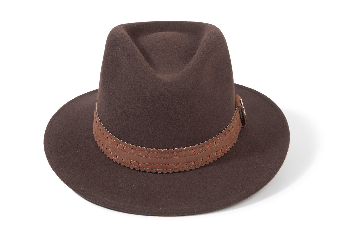 Hicks & Brown Hat Hicks & Brown // Fairfax & Favor: The Waveney Fedora in Dark Brown