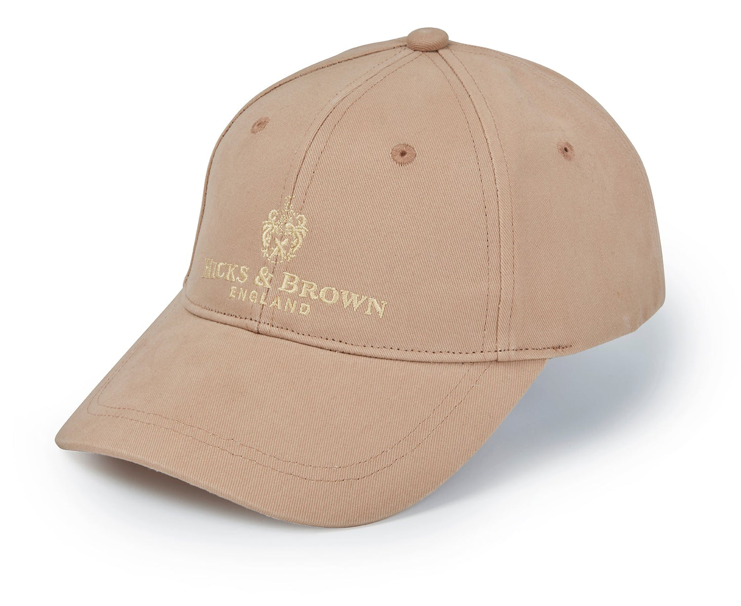 Hicks & Brown The Cotton Baseball Cap in Camel