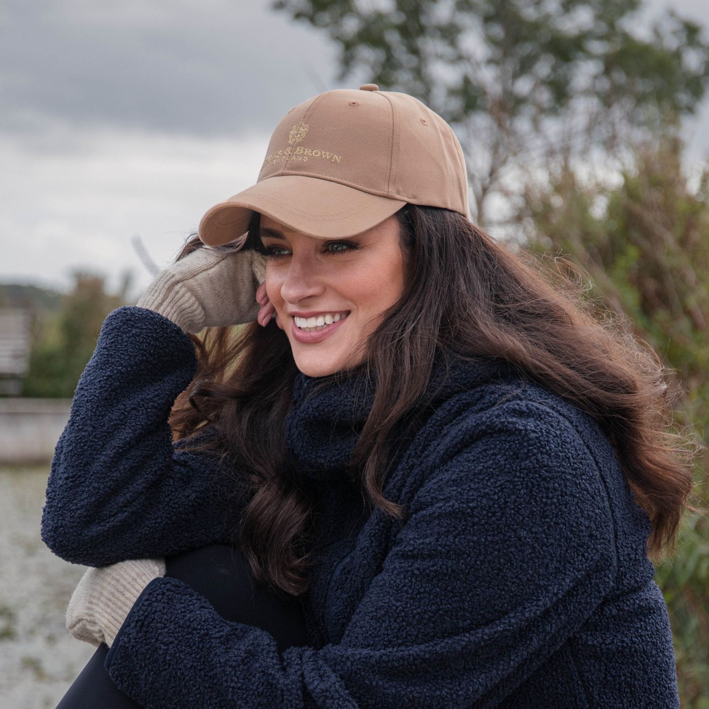 Hicks & Brown The Cotton Baseball Cap in Camel