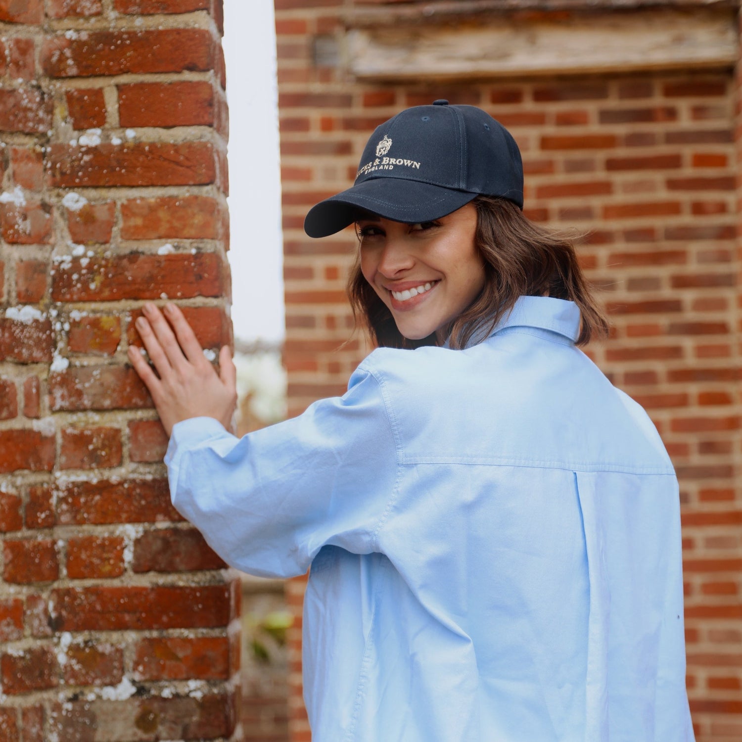 Hicks & Brown The Cotton Baseball Cap in Navy