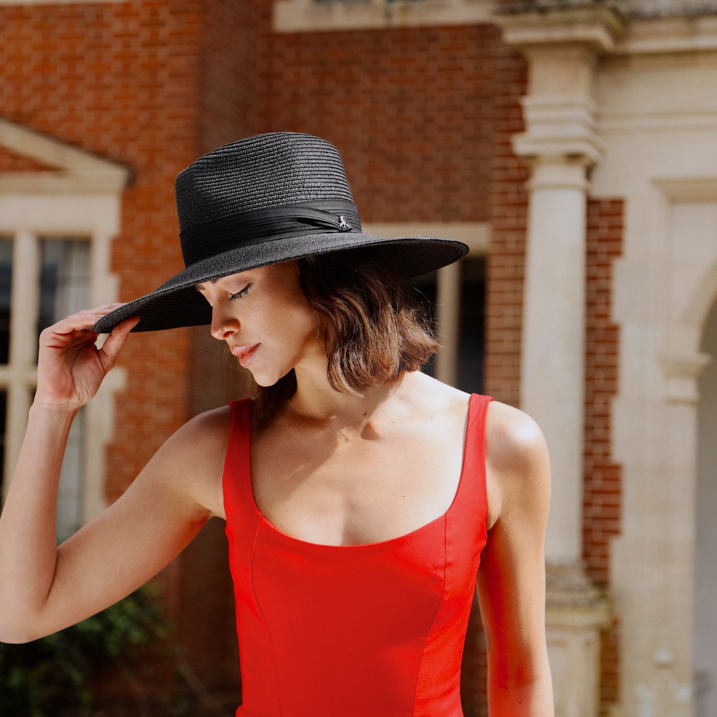 Hicks & Brown The Gazeley Fedora in Black