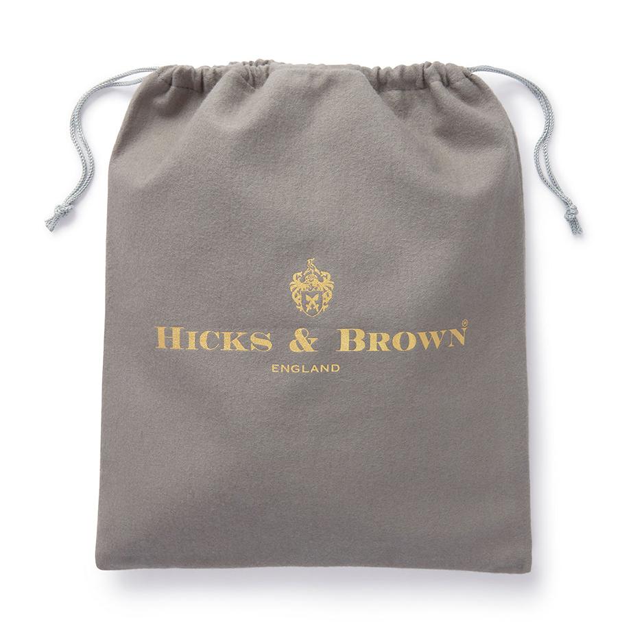 Hicks & Brown The Langham Pom Beanie in Walnut