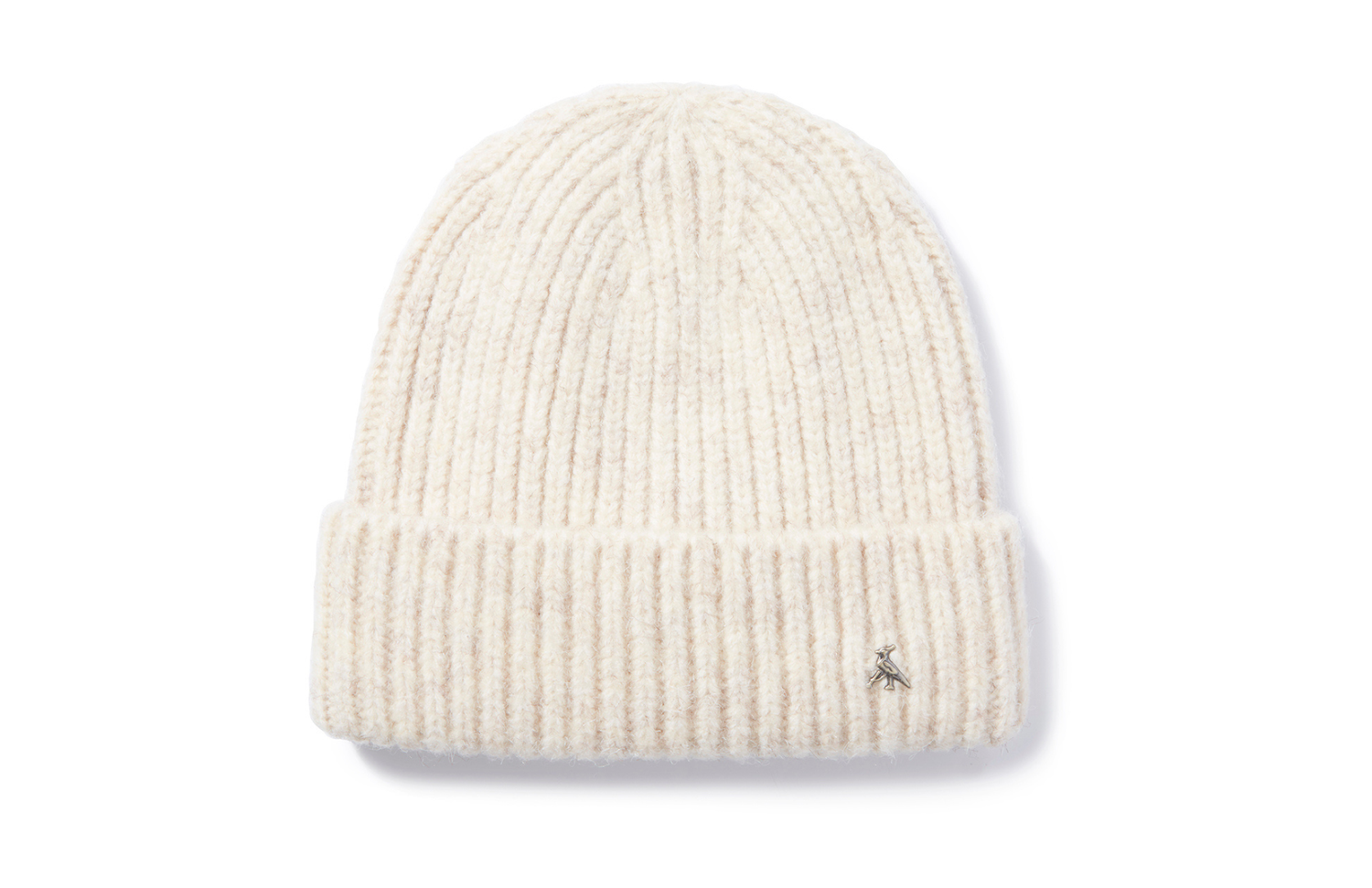 Hicks & Brown The Norton Rib Beanie in Oatmeal