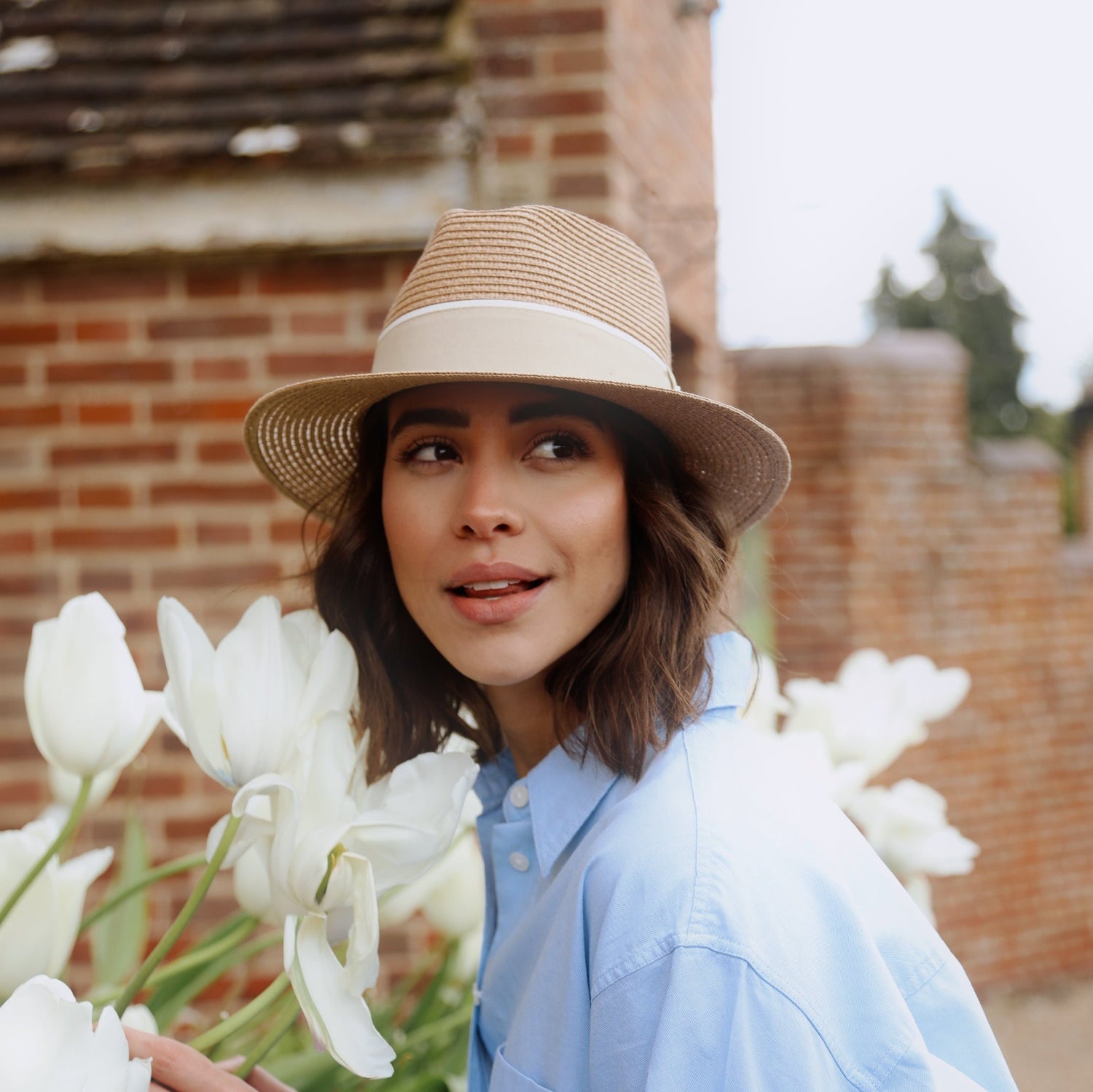 Hicks & Brown The Orford Fedora (Natural Ribbon)